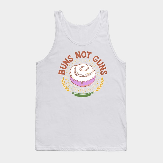 buns not guns Tank Top by luckyboystudio